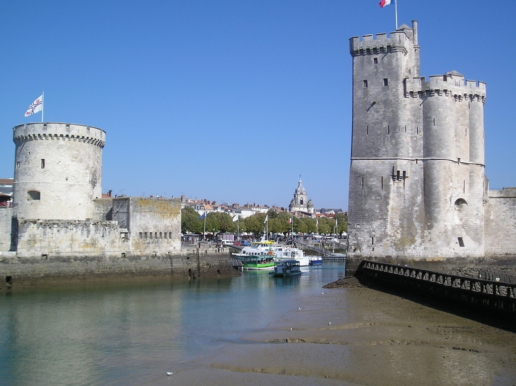 Крепость в Ла-Рошель, Франция – фотографии Франции