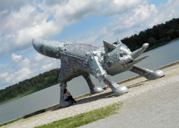 Памятник Лисе – фотографии Литвы