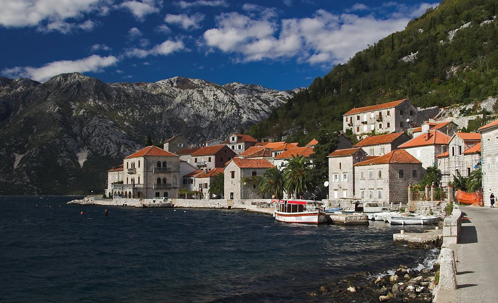 Набережная в Пераст, Черногория. Фото 23 – фотографии Черногории