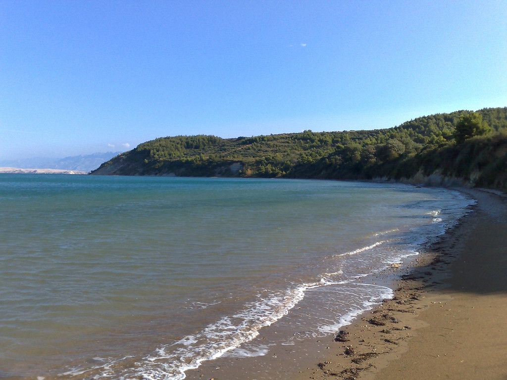 Море на острове Паг, Хорватия. Фото 15 – фотографии Хорватии