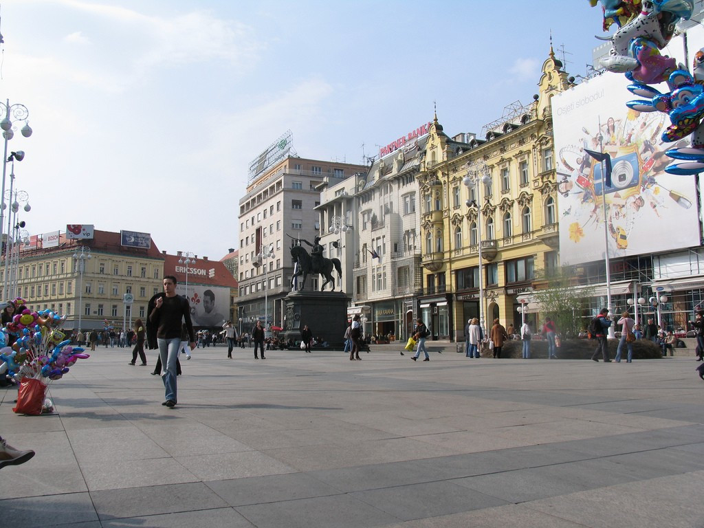 Площадь в Загреб, Хорватия. Фото 5 – фотографии Хорватии