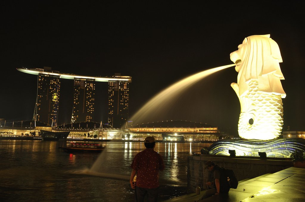 Мерлион – фотографии Сингапура