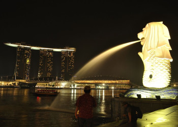 Мерлион – фотографии Сингапура