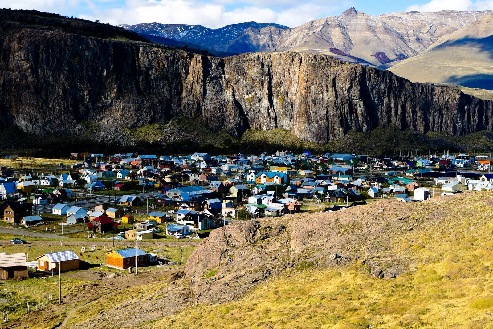 Деревня в Эль Чалтен, Аргентина – фотографии Аргентины