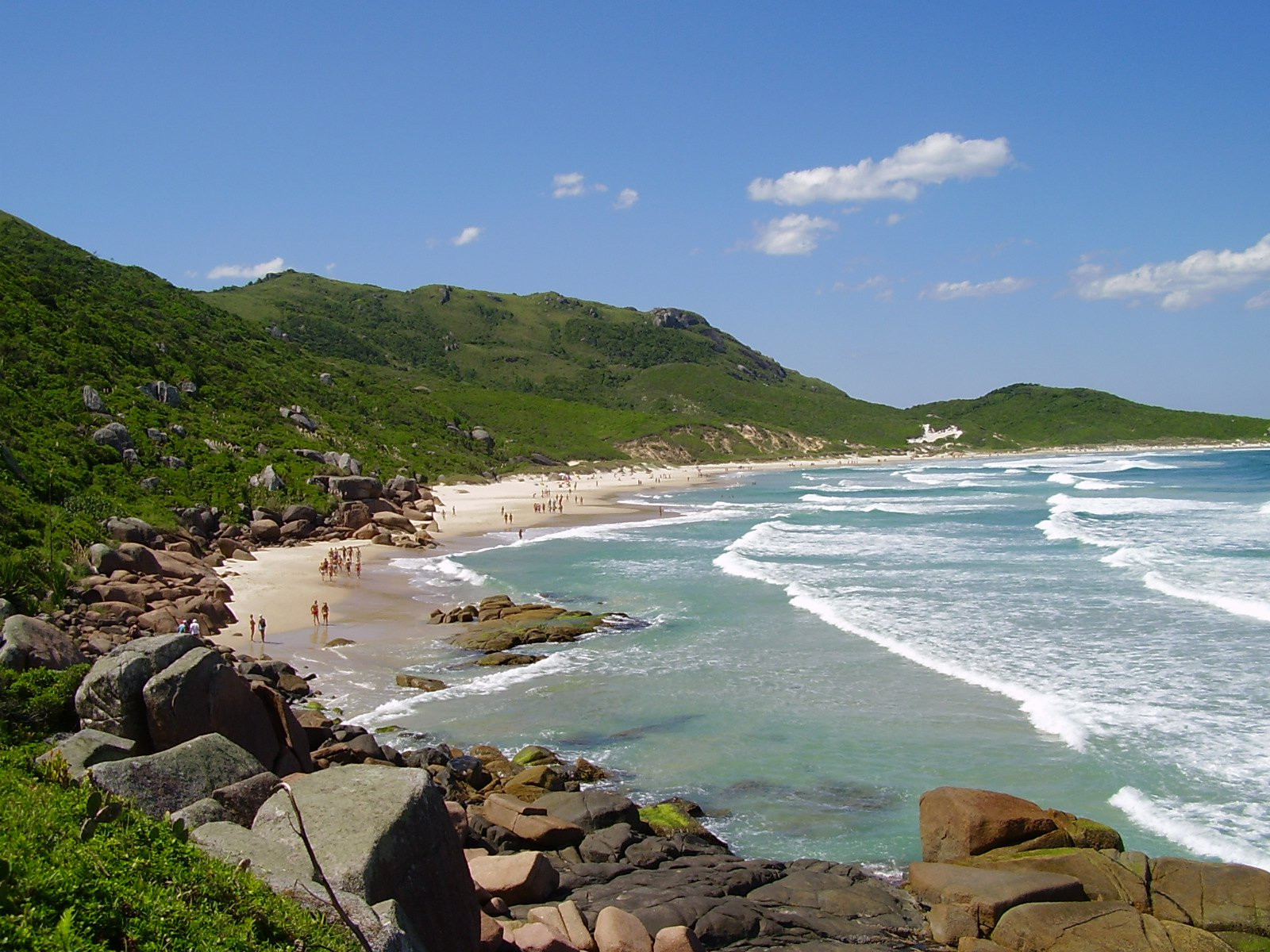 Пляж в Флорианополисе, Бразилия. Фото 8 – фотографии Бразилии