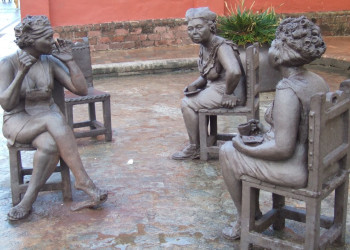 Скульптуры в Камагуэй, Куба. Фото 6 – фотографии Кубы