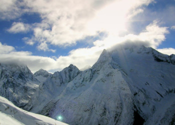 Горы в Домбае, Россия – фотографии России