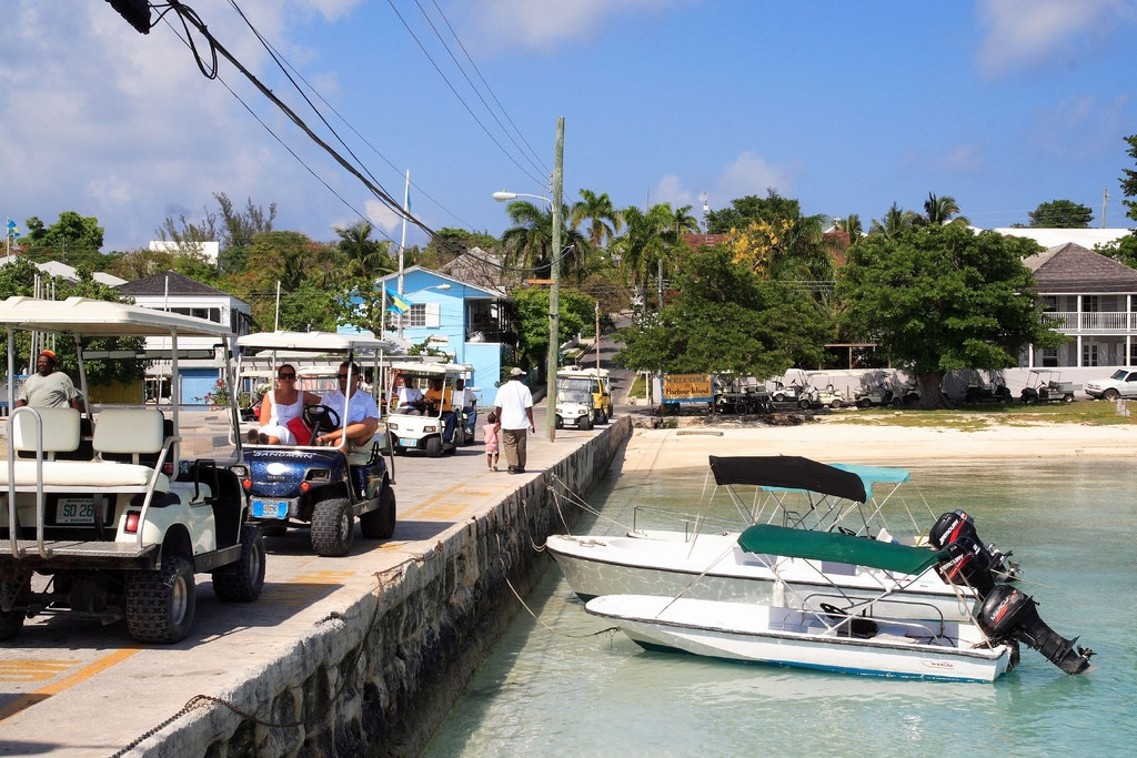 Набережная на острове Харбор Айленд, Багамские острова. Фото 1 – фотографии Багамских островов