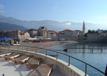 Пляж в Будва, Черногория. Фото 27 – фотографии Черногории