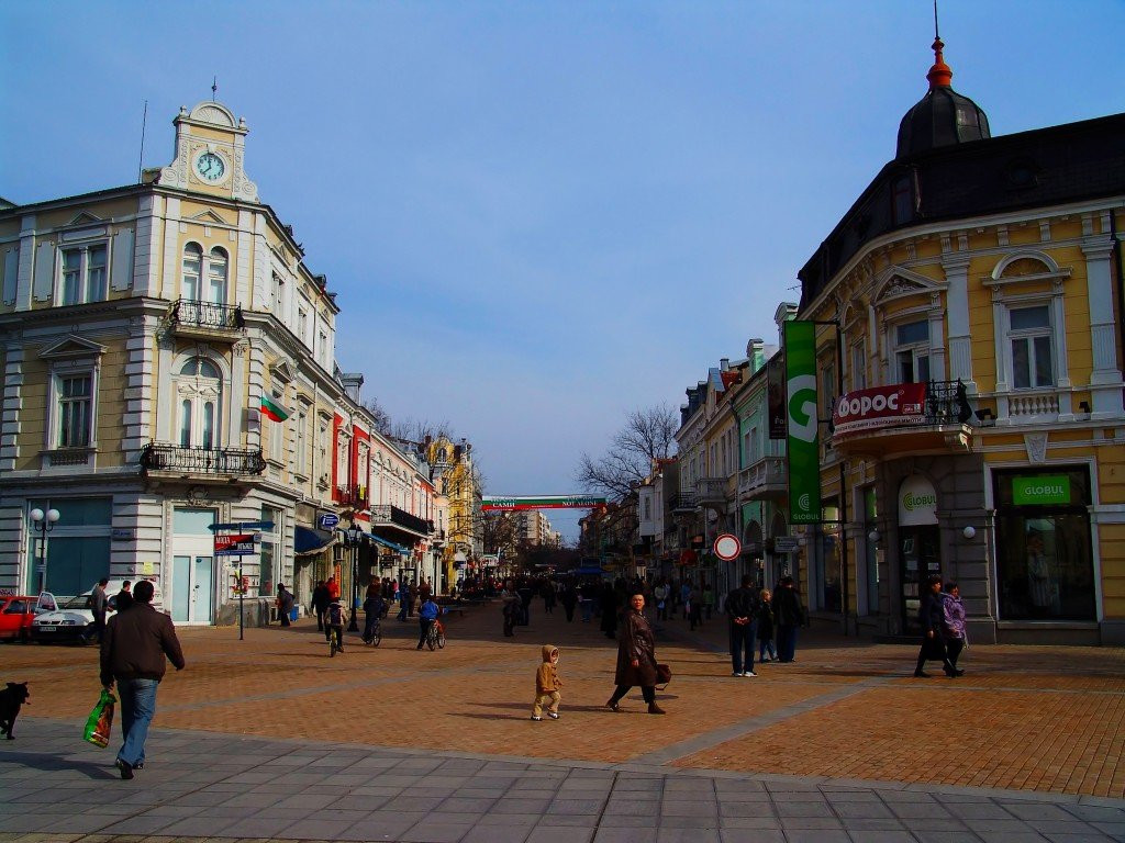 Улица в  Русе, Болгария. Фото 10 – фотографии Болгарии
