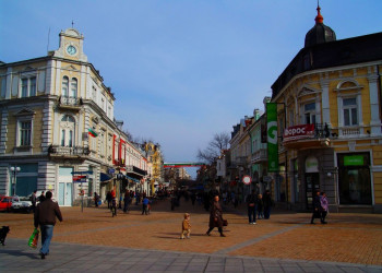Улица в  Русе, Болгария. Фото 10 – фотографии Болгарии