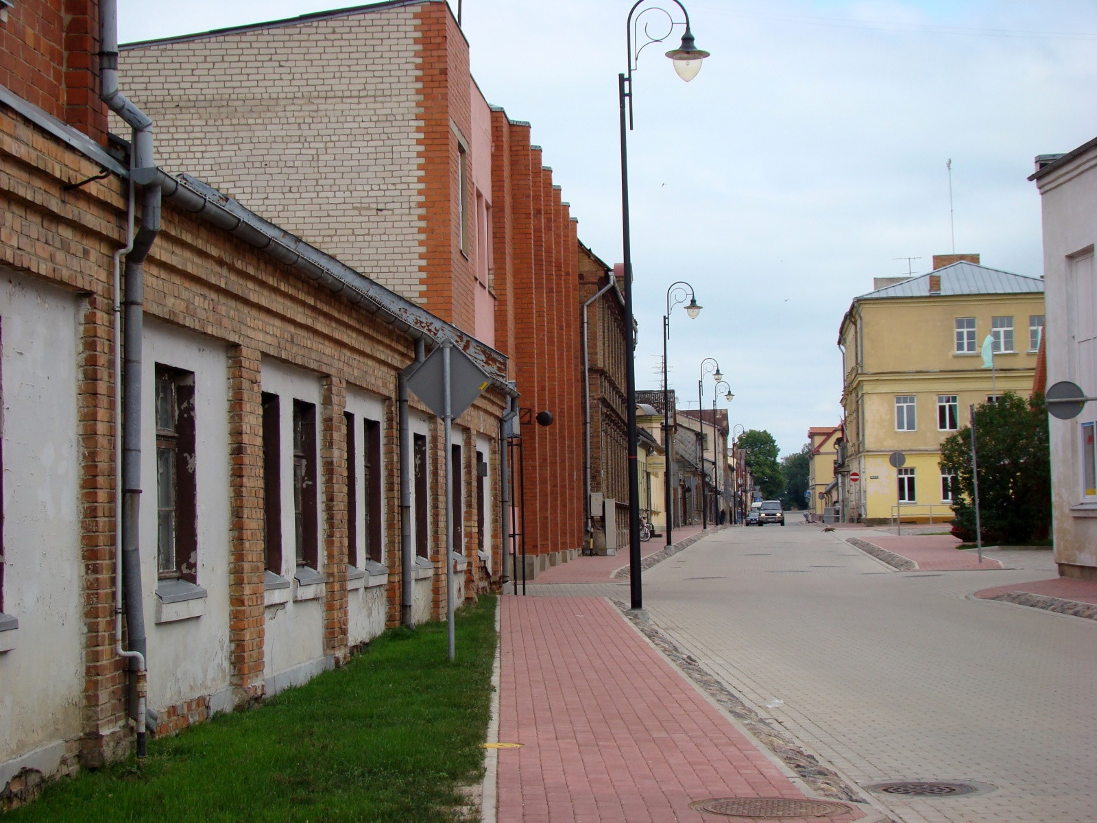 Улицы Бауски – фотографии Латвии