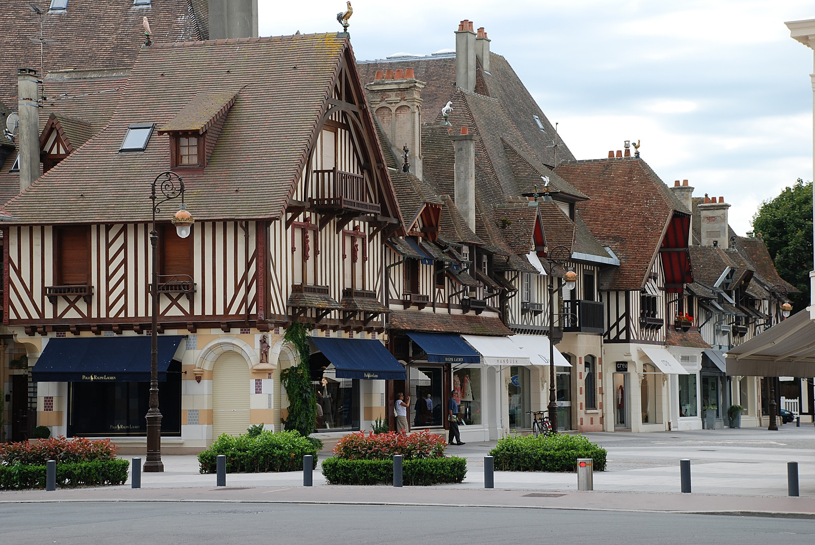 Магазины в Довиле, Франция – фотографии Франции