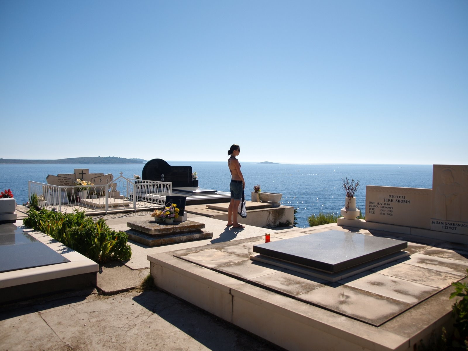 Кладбище в Примоштен, Хорватия. Фото 3 – фотографии Хорватии