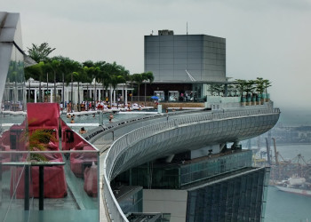 Бассейн отеля Marina Bay Sands в Сингапуре. Фото 3 – фотографии Сингапура