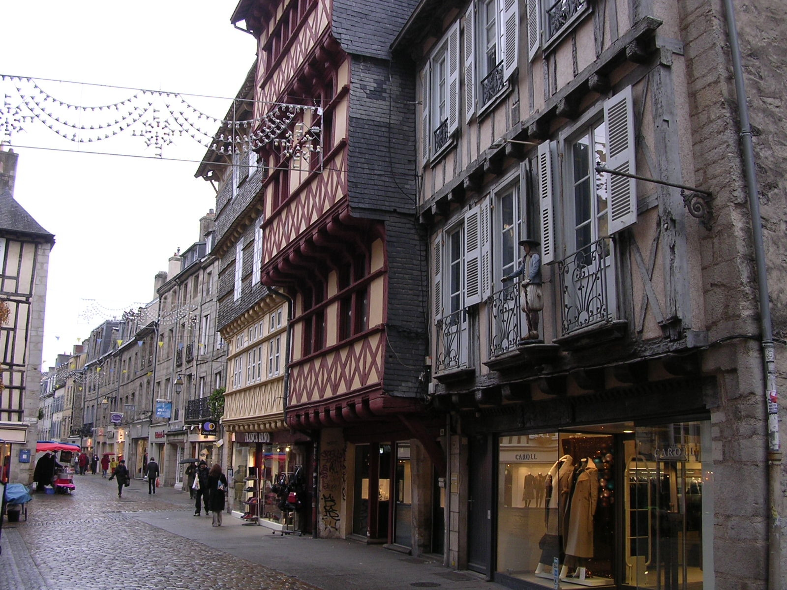 Улица в Кемпере, Франция. Фото 2 – фотографии Франции