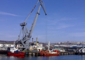 Порт в Мурманске, Россия – фотографии России