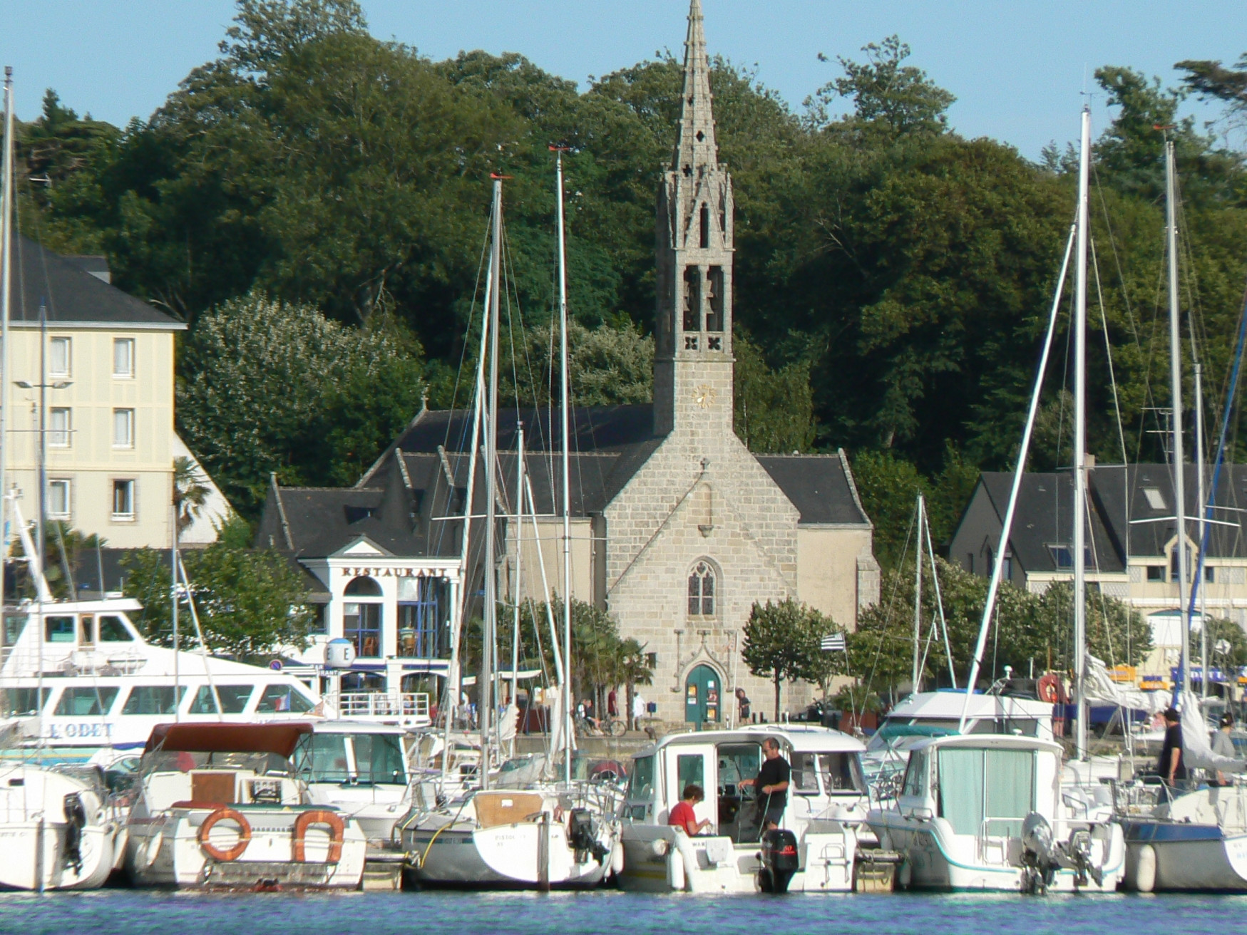 Набережная в Беноде, Франция. Фото 2 – фотографии Франции