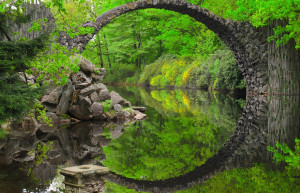 Чёртов мост Ракотцбрюке рядом с Дрезденом, Германия – фотографии Германии