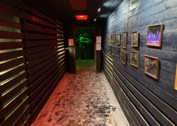 Вход в арт-парк “Таинственный лес”, Кировск – фотографии России