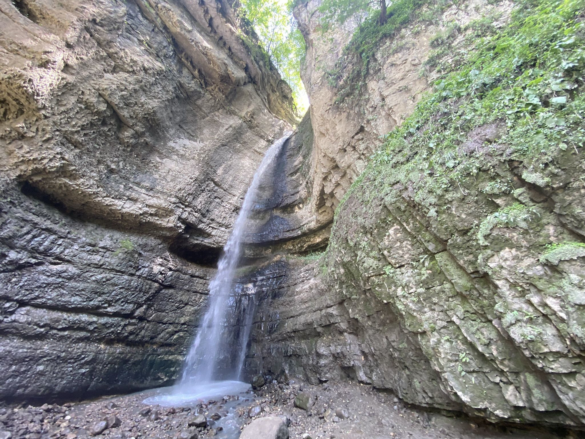 Малый Чегемский водопад, Кабардино-Балкария, фото 1 – фотографии России
