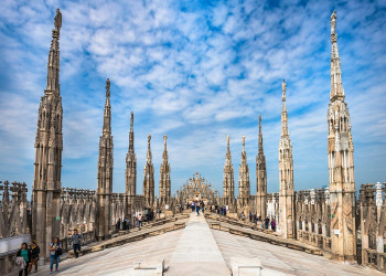 Католический храм — миланский собор (Duomo di Milano), Италия – фотографии Италии