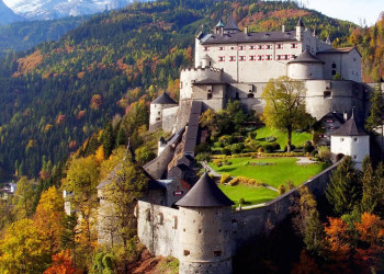 Замок Хоэнверфен 2 – фотографии Австрии