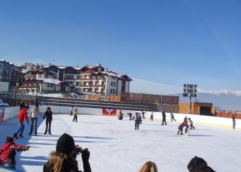Каток в Банско, Болгария – фотографии Болгарии