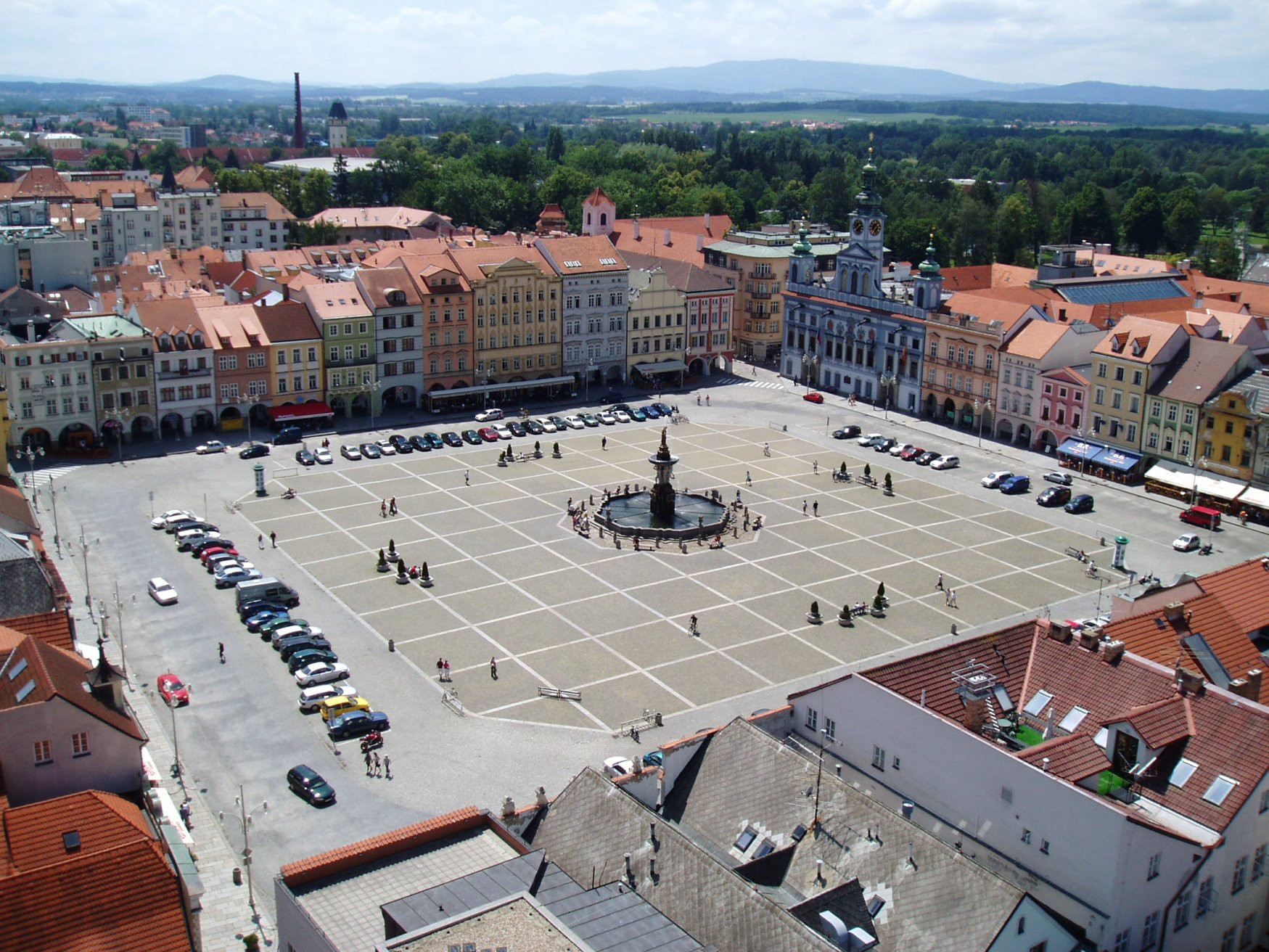 Площадь Пржемысла Отакара II – фотографии Чехии