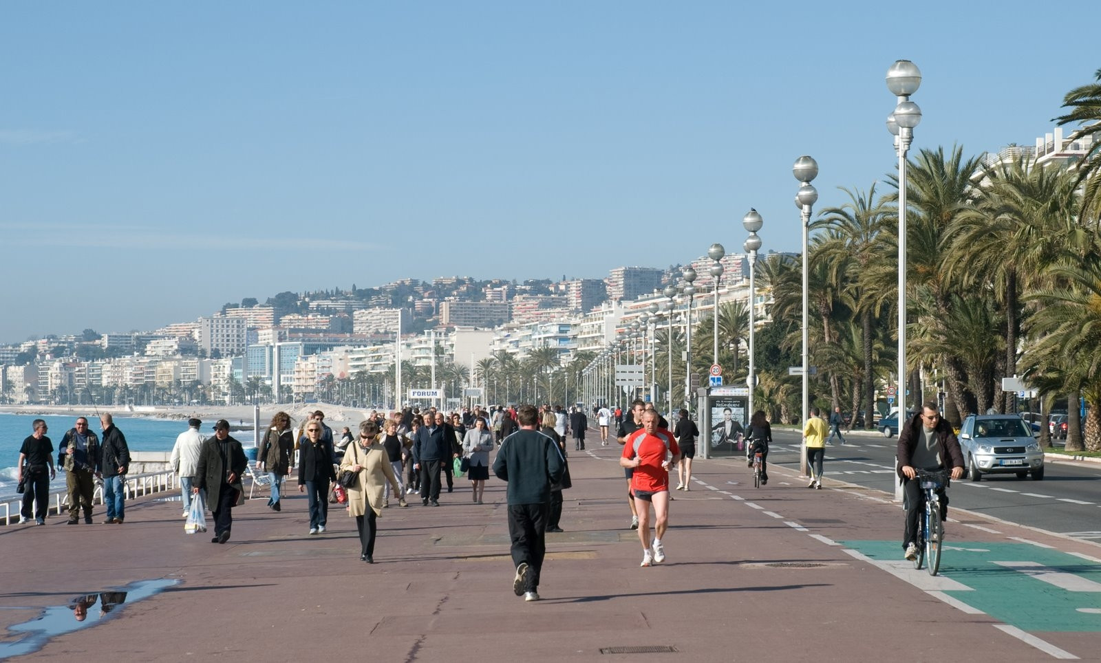 Набережная в Ницце, Франция. Фото 5 – фотографии Франции