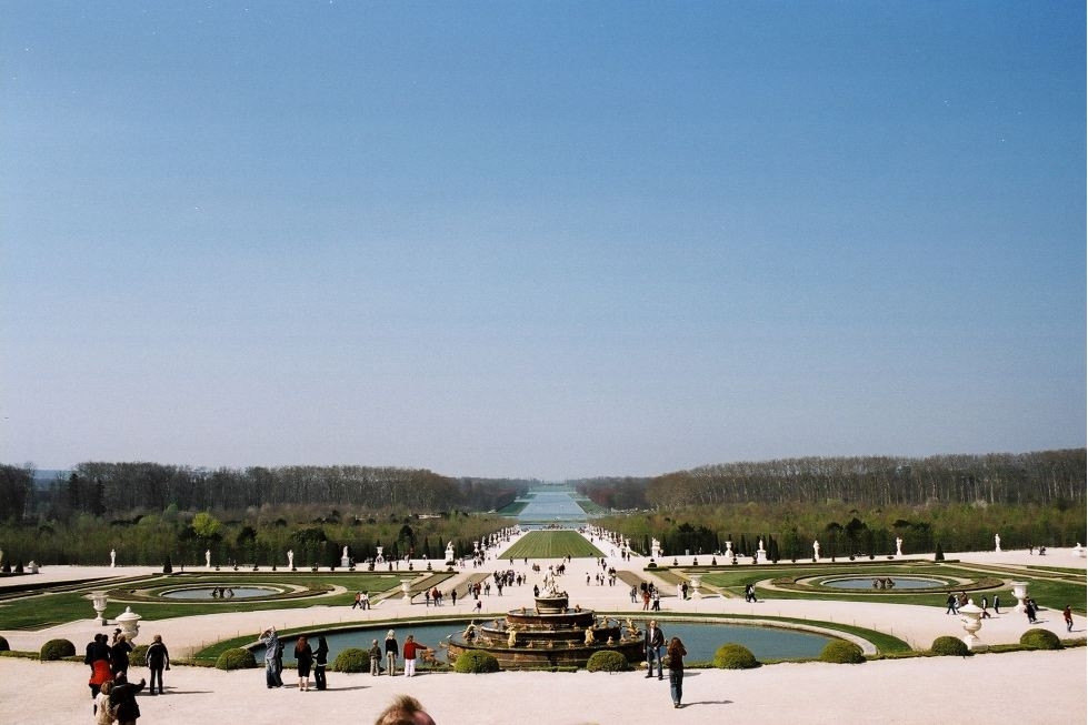 Парк в Версале, Франция – фотографии Франции
