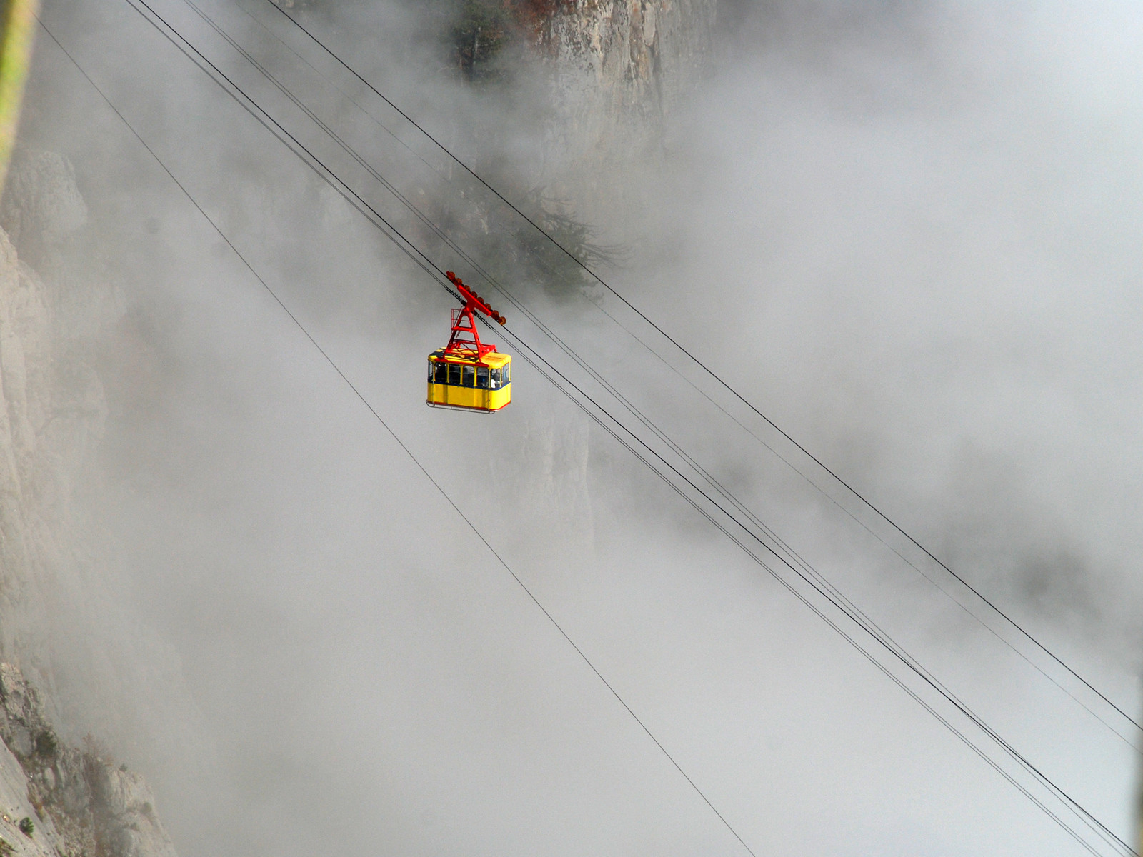 Канатная дорога на Ай-Петри – фотографии России