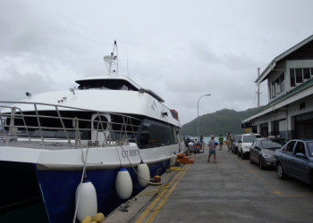 Пристань на острове Праслин, Сейшелы – фотографии Сейшельских островов