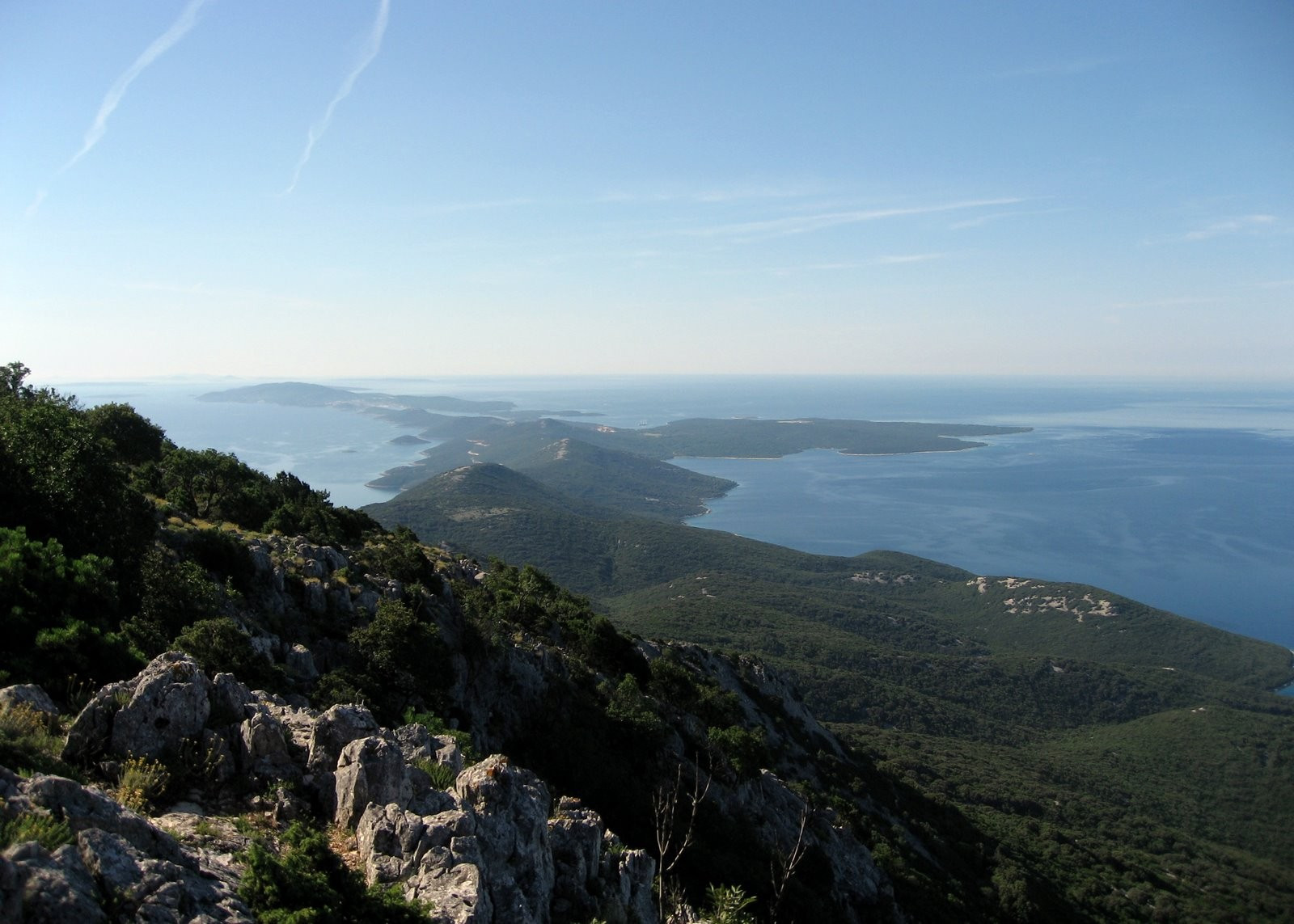 Панорамный вид на острове Лошинь, Хорватия. Фото 2 – фотографии Хорватии