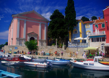 Яхты у причала в Вели-Лошинь, Хорватия. Фото 4 – фотографии Хорватии