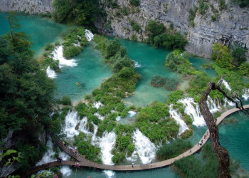 Панорамный вид в Национальном парке, Хорватия. Фото 1 – фотографии Хорватии