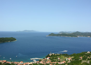 Панорамный вид острова Лопуд, Хорватия. Фото 1 – фотографии Хорватии