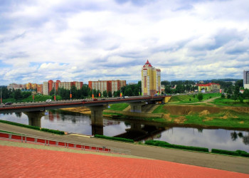 Набережная в Витебске, Беларусь. Фото 3 – фотографии Беларуси