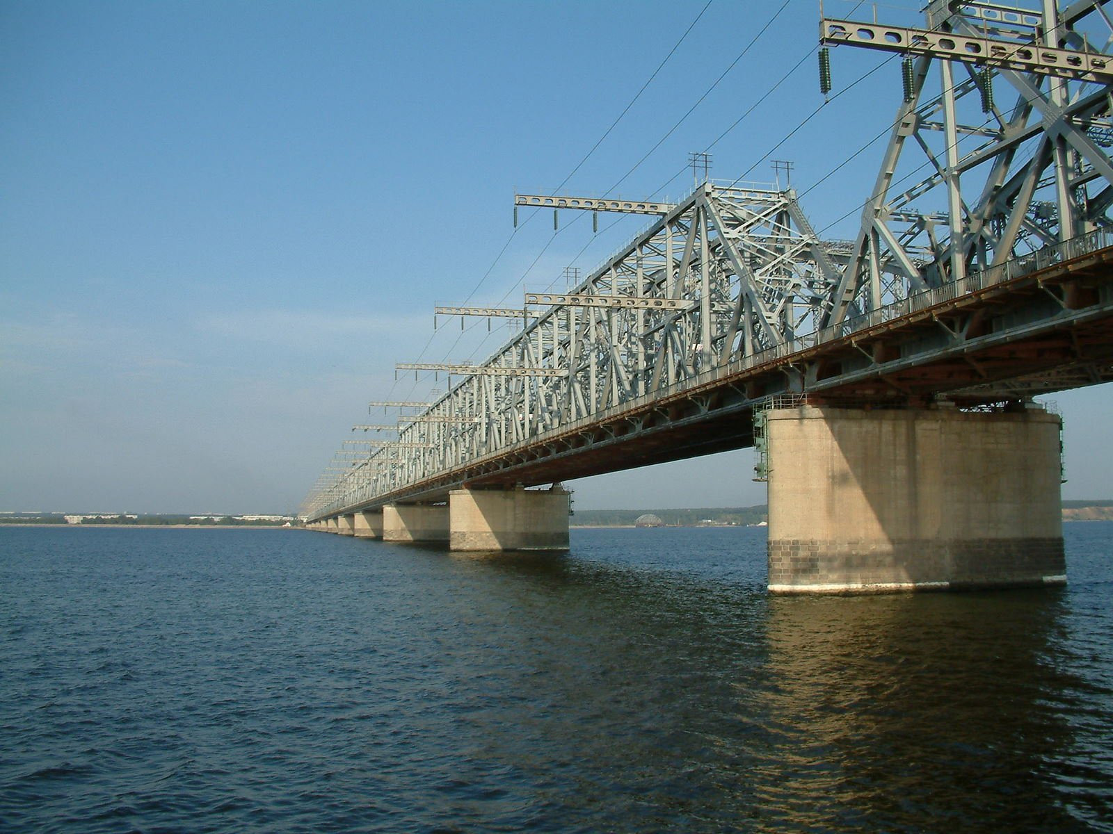 Мост в Ульяновске, Россия. Фото 2 – фотографии России