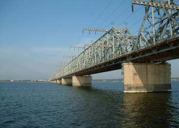 Мост в Ульяновске, Россия. Фото 2 – фотографии России