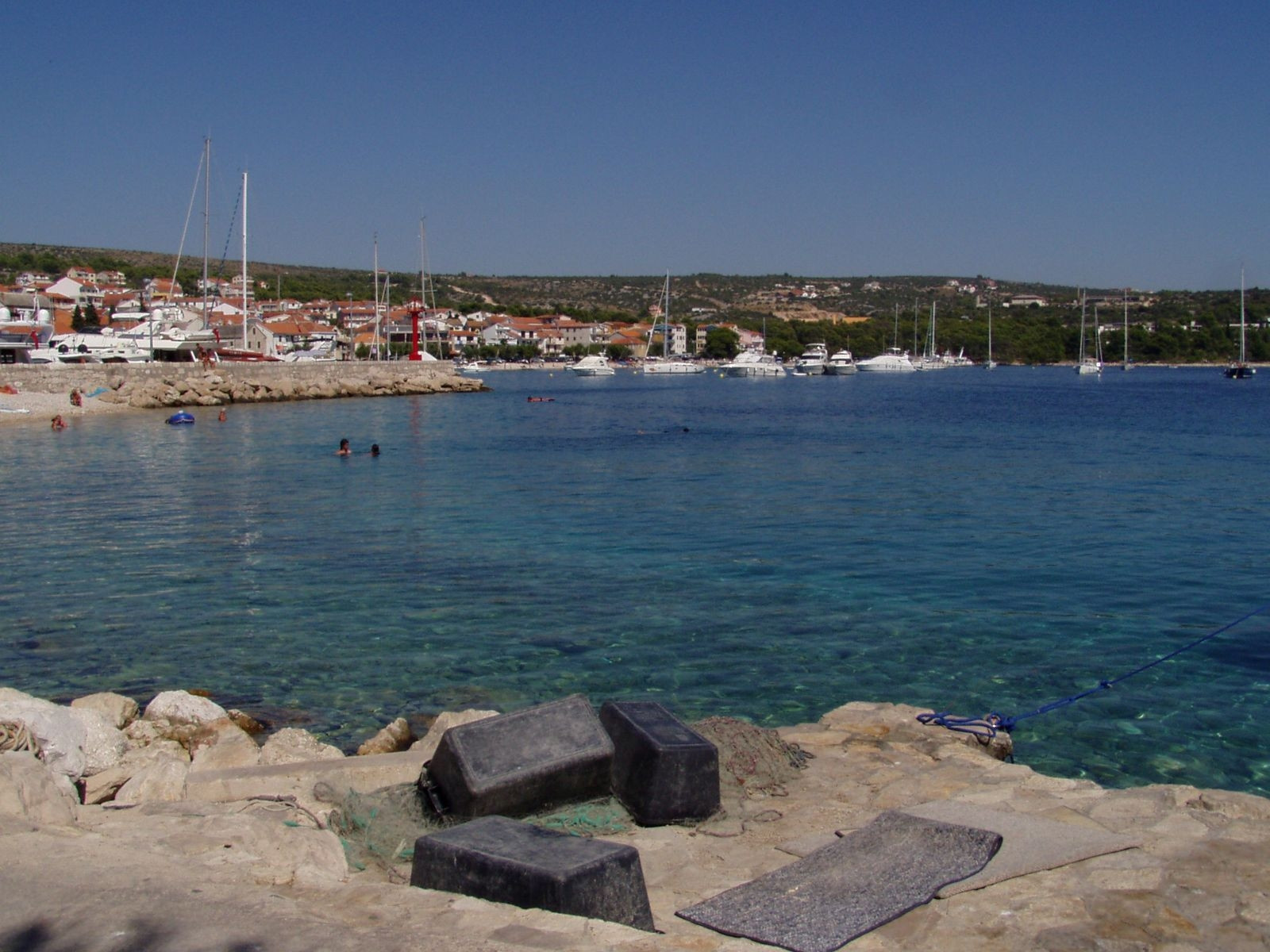 Море в Примоштен, Хорватия. Фото 1 – фотографии Хорватии