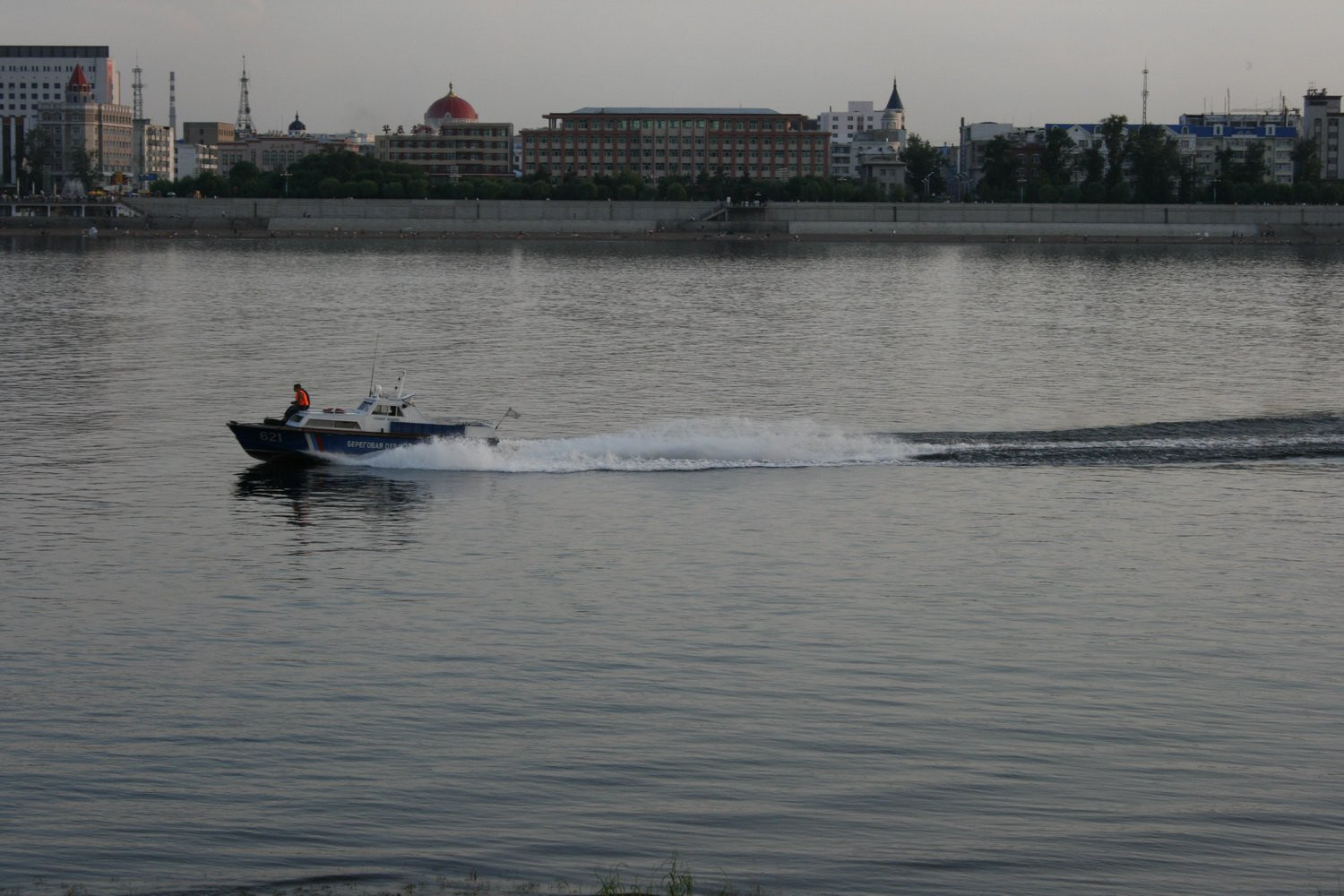 Река в Благовещенске, Россия – фотографии России