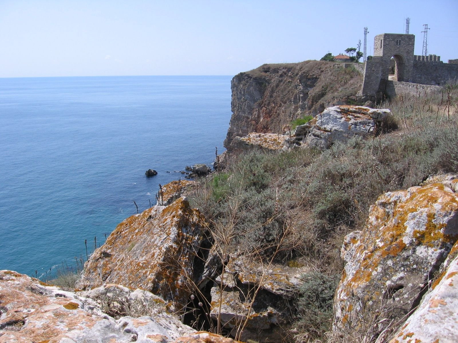 Скала в Калиакра, Болгария – фотографии Болгарии