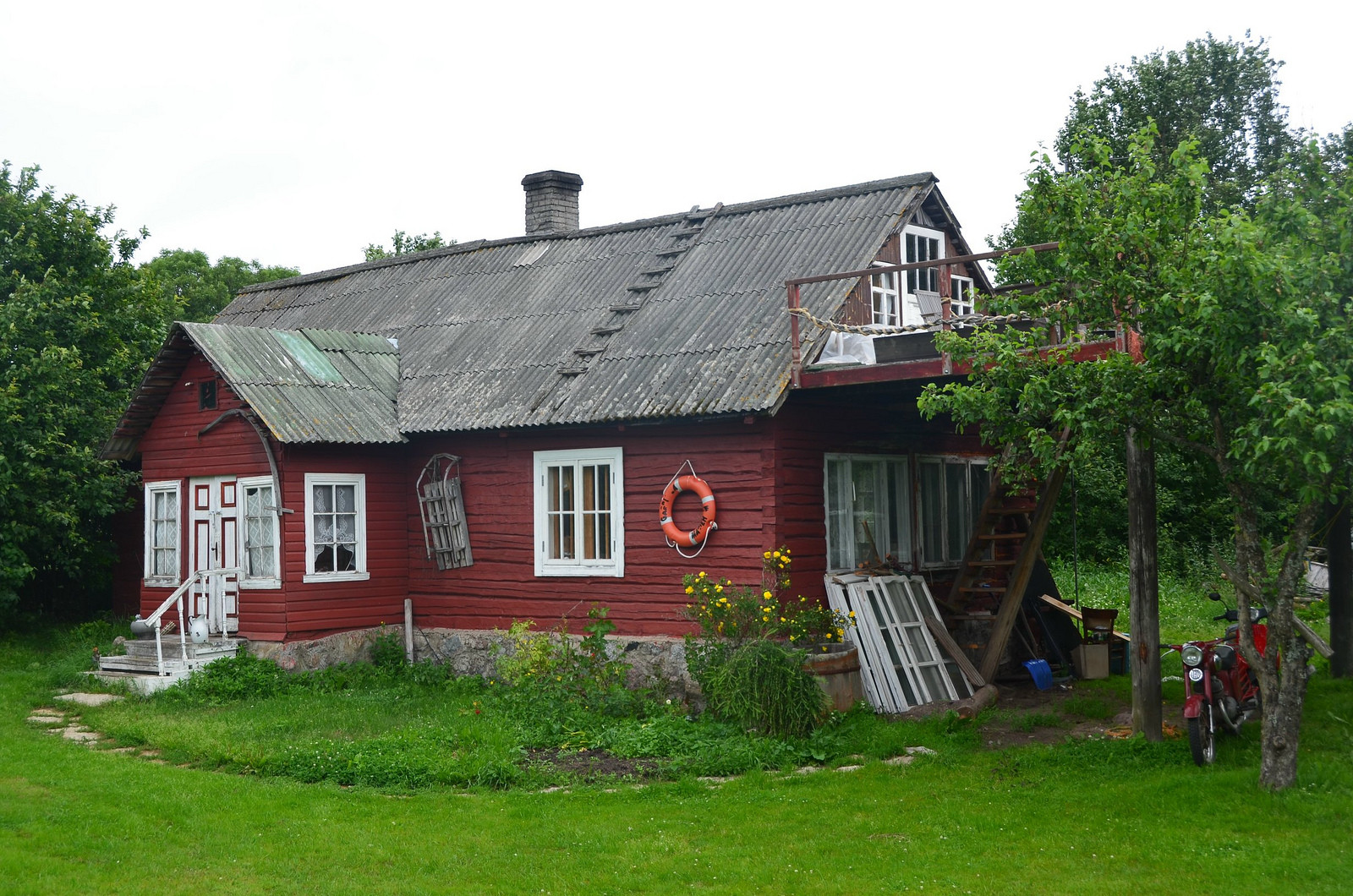 Жилой домик на Прангли – фотографии Эстонии