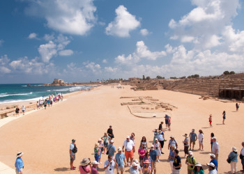 Пляж Кесария-Бич (Caesarea beach), Израиль. Фото 3 – фотографии Израиля