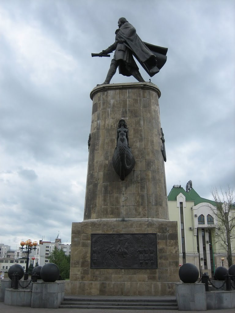 Памятник в Липецке, Россия. Фото 4 – фотографии России