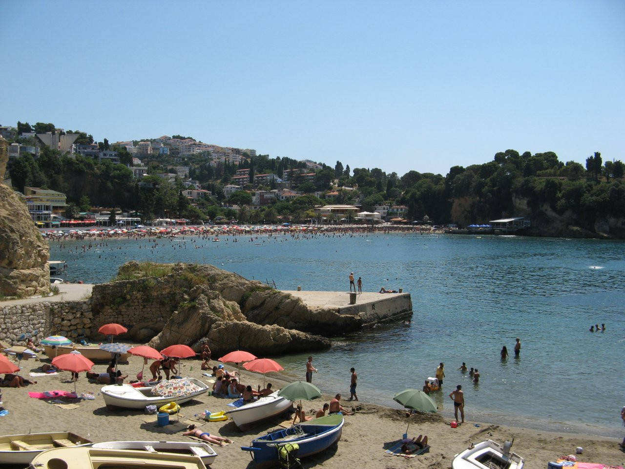 Пляж в Ульцинь, Черногория. Фото 4 – фотографии Черногории