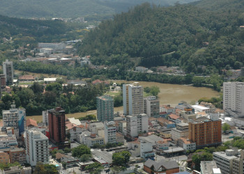 Панорамный вид Блуменау, Бразилия – фотографии Бразилии