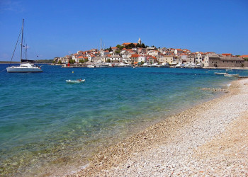 Пляж в Примоштен, Хорватия. Фото 5 – фотографии Хорватии