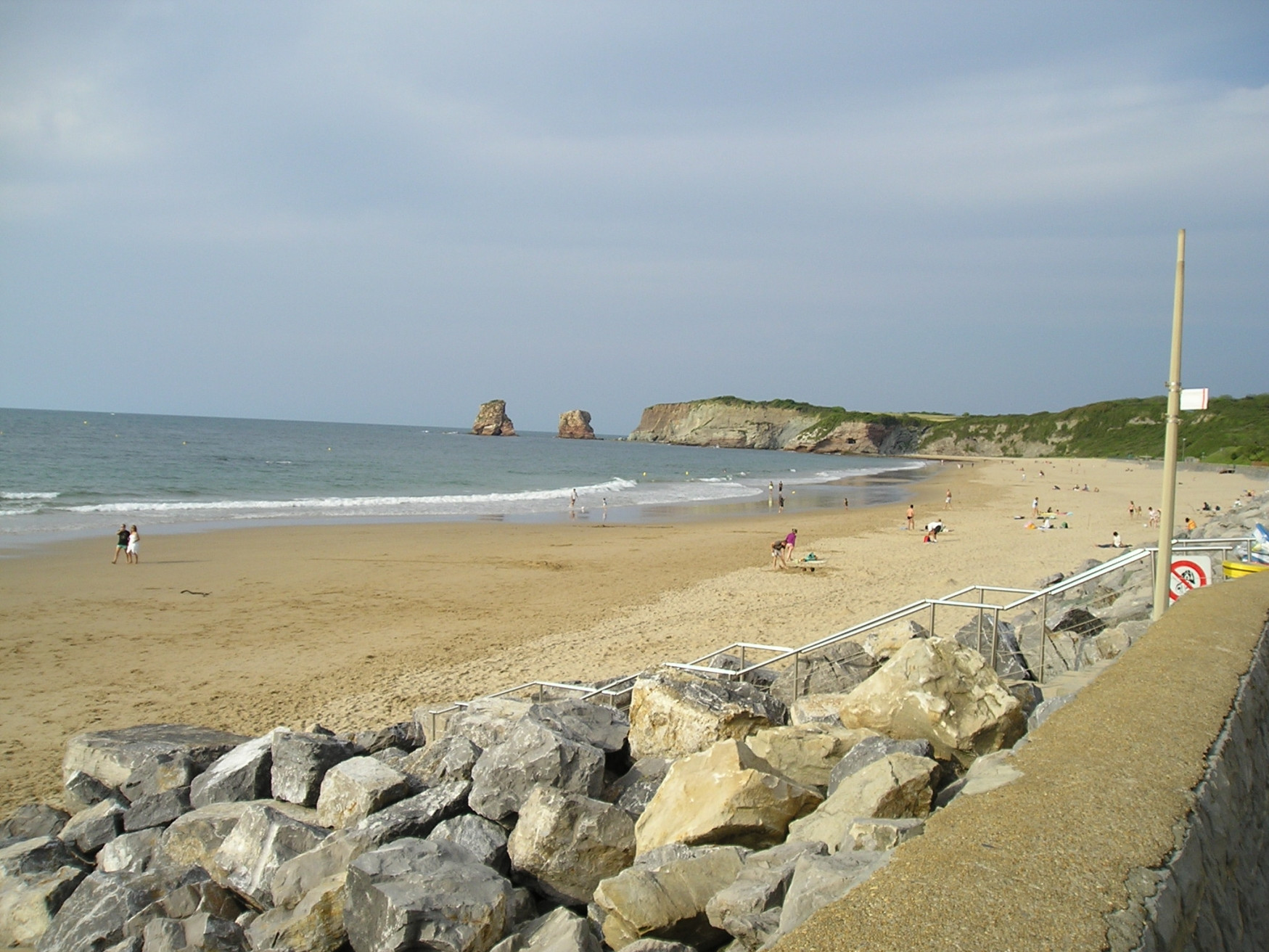 Пляж в Андае, Франция. Фото 3 – фотографии Франции
